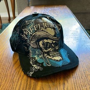 Vintage Distressed Men’s Affliction Trucker Hat